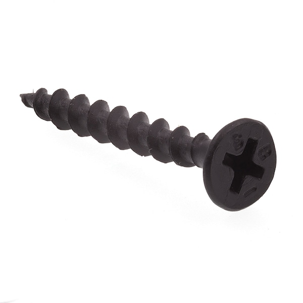 Prime-Line Drywall Screw, Bugle Head, Phillip Drive No. 6 X 1-1/4in Black Phos Coat Steel 100PK 9037940 - main